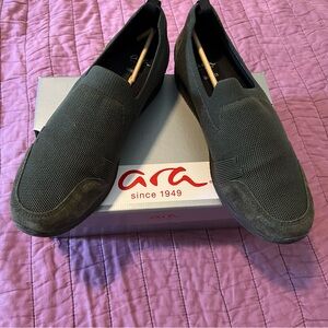 Ara Green Loafers Slip-On Shoes